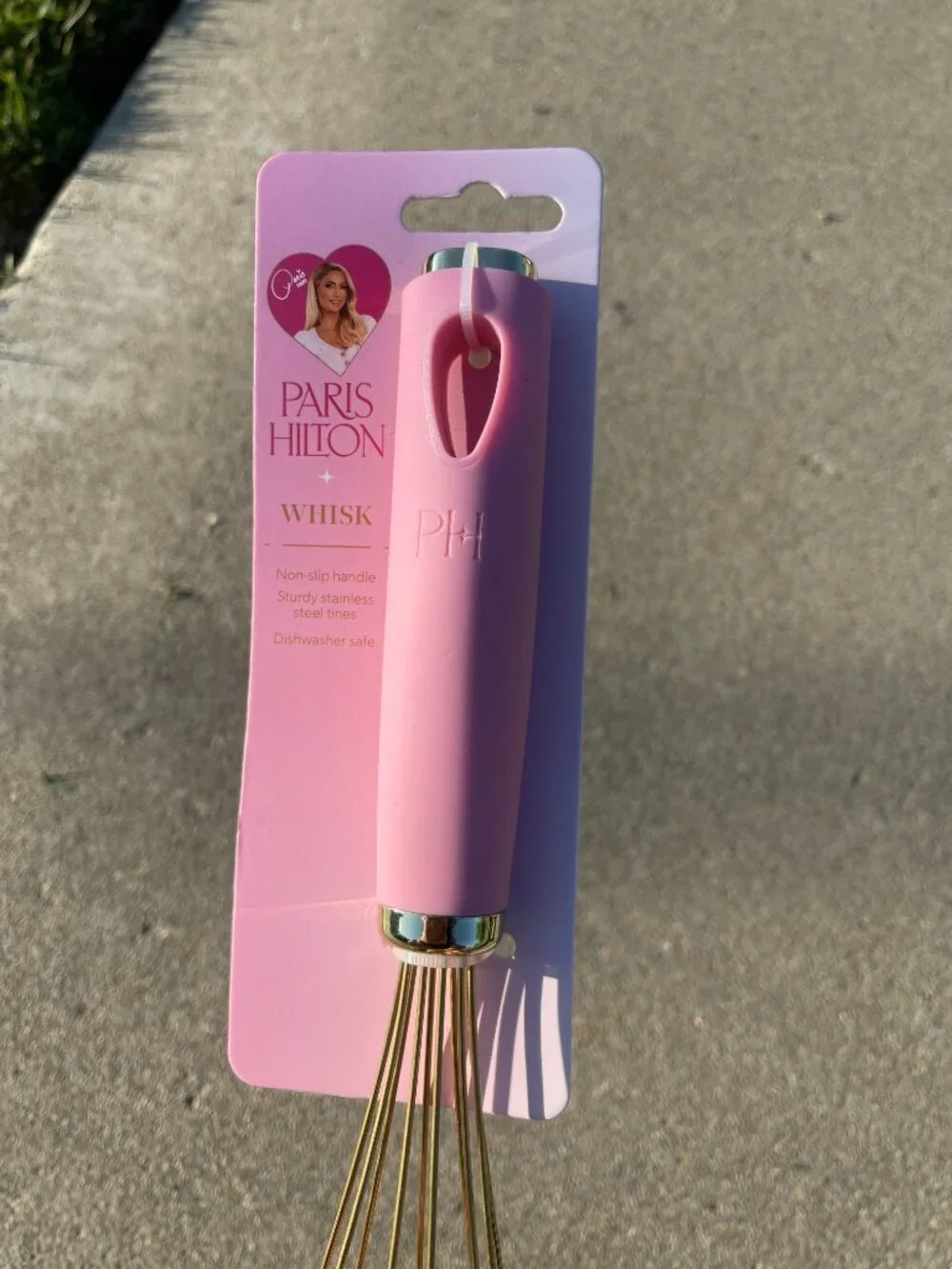 Paris Hilton Pink & Gold Whisk NWT